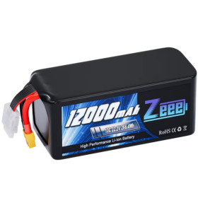 Аккумулятор для FPV Zeeepower 12000mAh, Li-ion, 6S3P, 22.2V (ZEEE12000-10-6S)