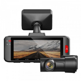 Відеореєстратор Zenfox U1 4K з GPS і камерою заднього виду