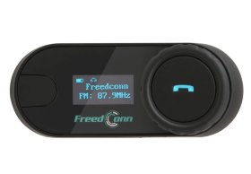 Мотогарнiтура FreedConn T-COM-SC c FM радіо і LCD екраном