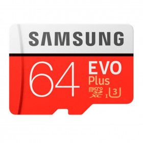 Samsung microSDXC 64GB EVO Plus UHS-I Class 10 + SD-Адаптер (MB-MC64GA /RU)