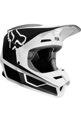 Мотошлем Fox V1 Przm Helmet Black/White