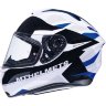 Мотошлем MT Helmets Targo Enjoy White/Black/Blue