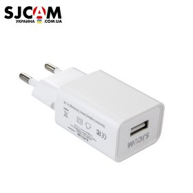 Мережевий зарядний пристрій SJCAM Charger Adapter EU White