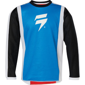 Дитяча мотоджерсі Shift Youth Whit3 Race Jersey 2 Red /Blue