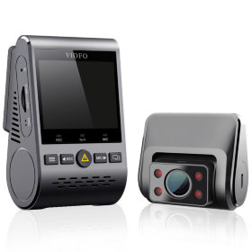 Відеореєстратор VIOFO A129 Duo IR з GPS і камерою заднього виду