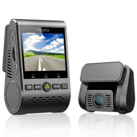 Відеореєстратор VIOFO A129 Duo з GPS і камерою заднього виду