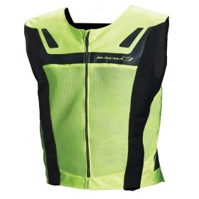 Светоотражающий жилет Macna Reflective Vest Vision4All Black/Light Green