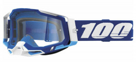 Мото очки 100% Racecraft 2 Goggle Blue Clear Lens (50121-101-02)