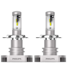 LED лампи комплект Philips H4 Ultinon Led + 160% (11342ULWX2)