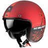 Мотошолом MT Helmets Jet Le Mans 2 SV Cafe Racer Red