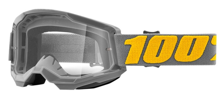 Мото окуляри 100% Strata 2 Goggle Izipizi Clear Lens (50421-101-07)