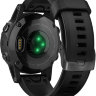 Спортивные часы Garmin Fenix 5S Plus Sapphire Black with Black Band (010-01987-03)