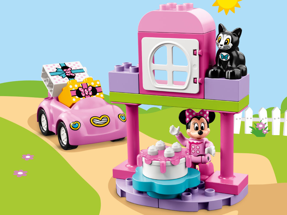 Конструктор Lego Duplo: день рождения Минни (10873)