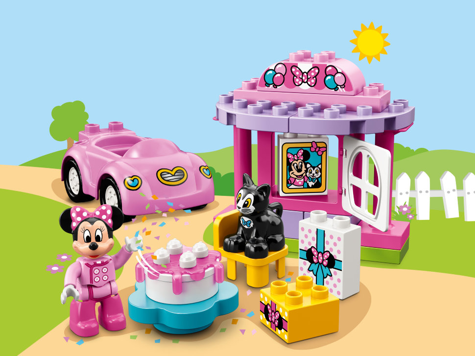 Конструктор Lego Duplo: день рождения Минни (10873)