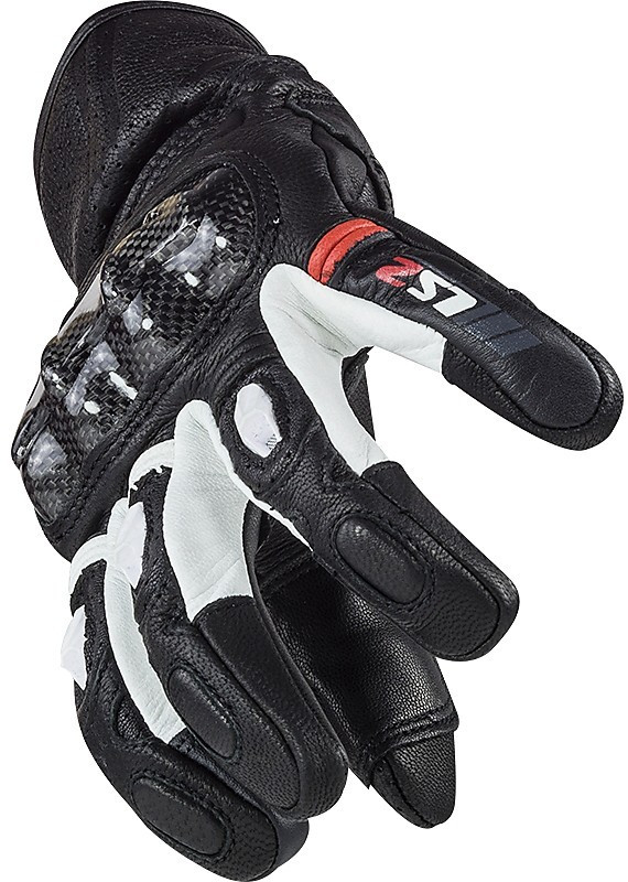 Мотоперчатки мужские LS2 Spark Man Gloves White/Black