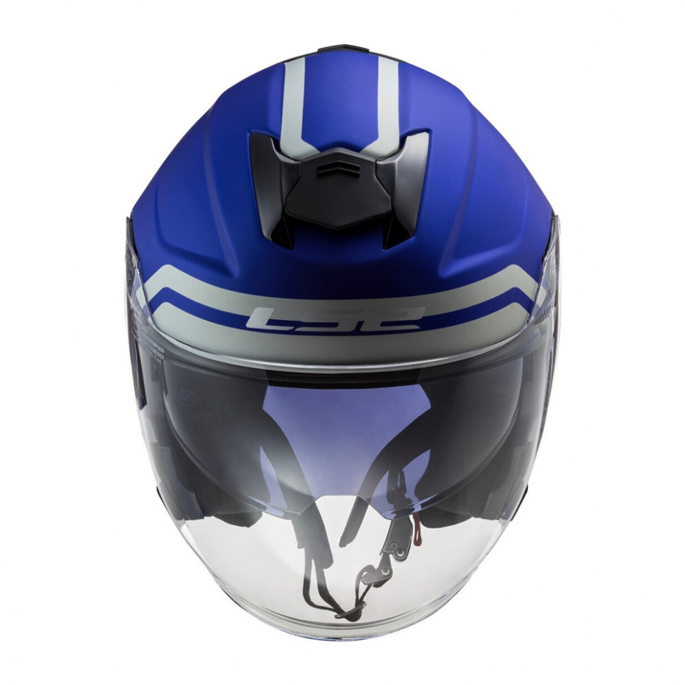 Мотошлем LS2 OF521 Infinity Hyper Matt Blue