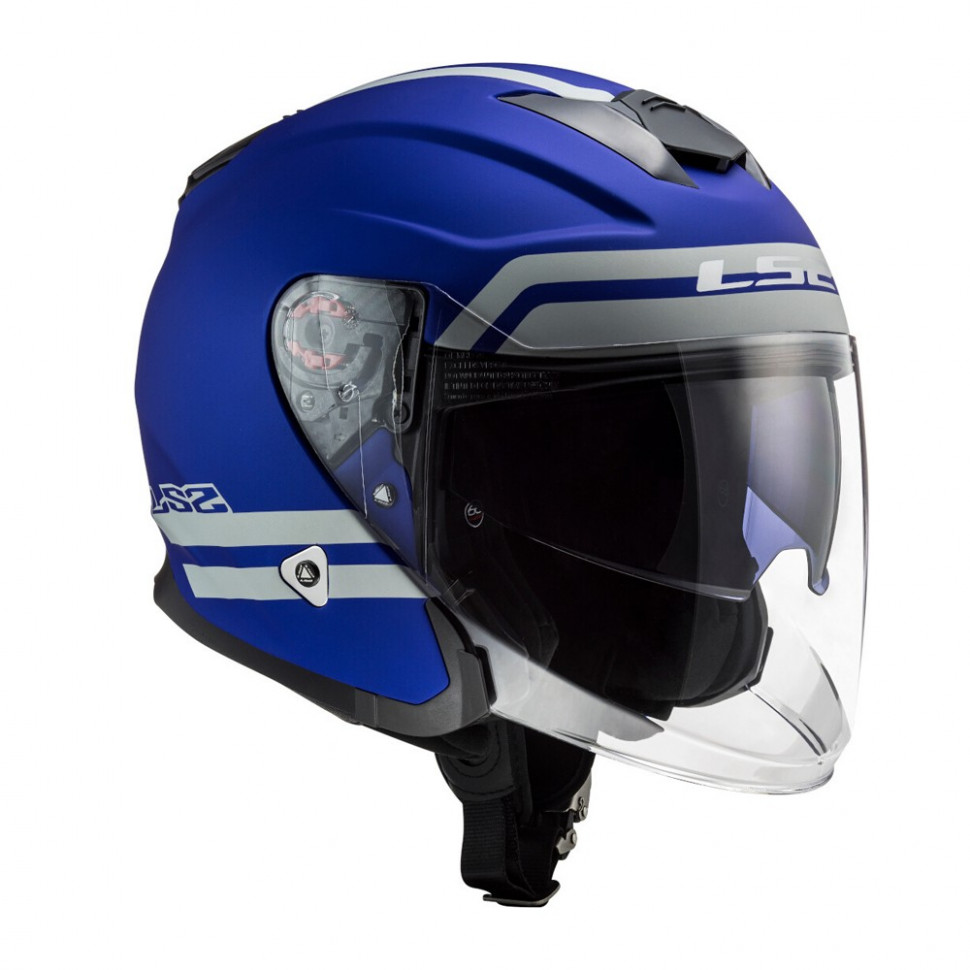 Мотошлем LS2 OF521 Infinity Hyper Matt Blue