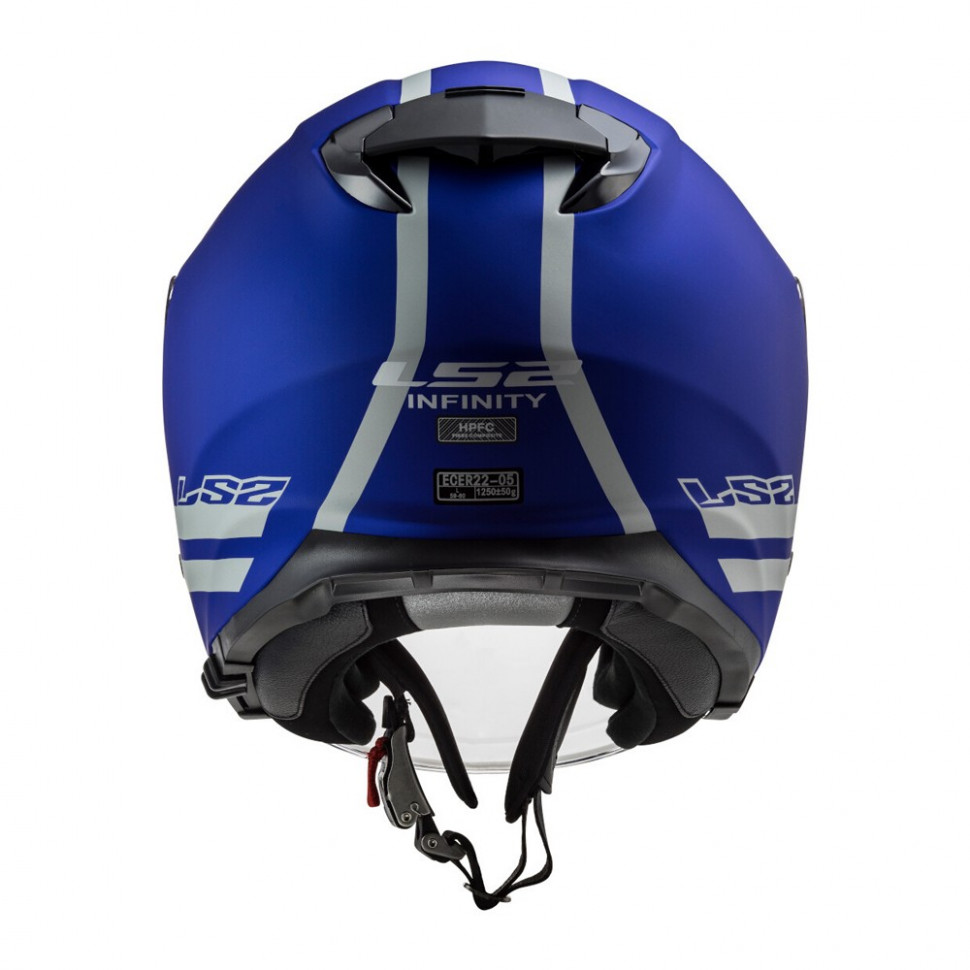 Мотошлем LS2 OF521 Infinity Hyper Matt Blue