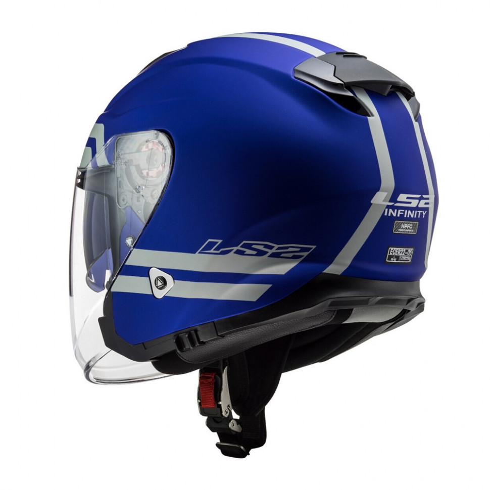 Мотошлем LS2 OF521 Infinity Hyper Matt Blue