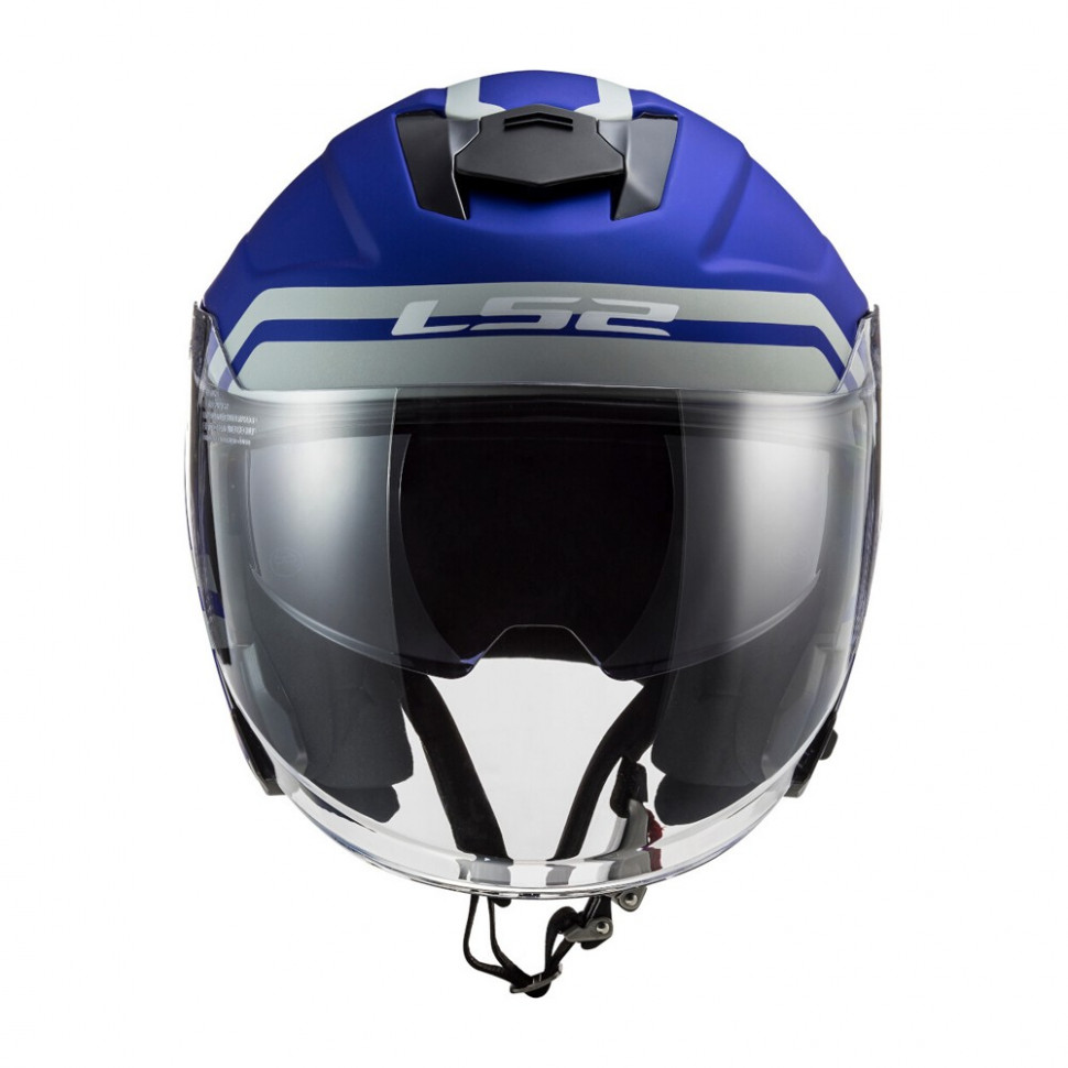 Мотошлем LS2 OF521 Infinity Hyper Matt Blue