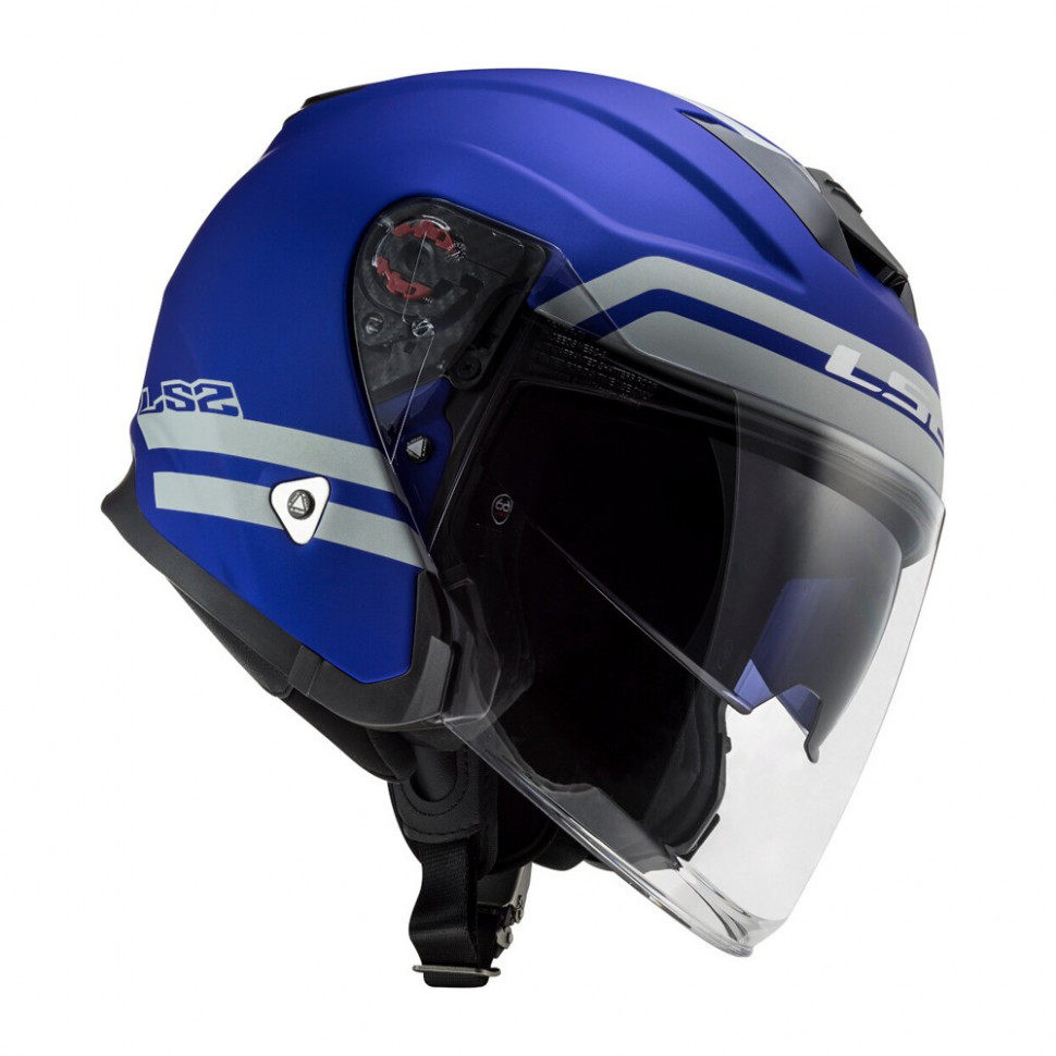 Мотошлем LS2 OF521 Infinity Hyper Matt Blue