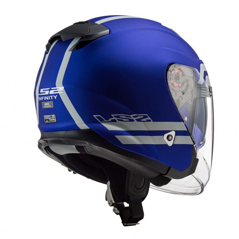 Мотошлем LS2 OF521 Infinity Hyper Matt Blue