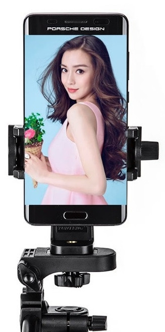 Держатель для смартфона Yunteng Phone Rotate Clip
