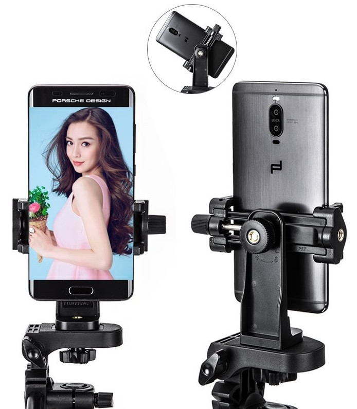 Держатель для смартфона Yunteng Phone Rotate Clip