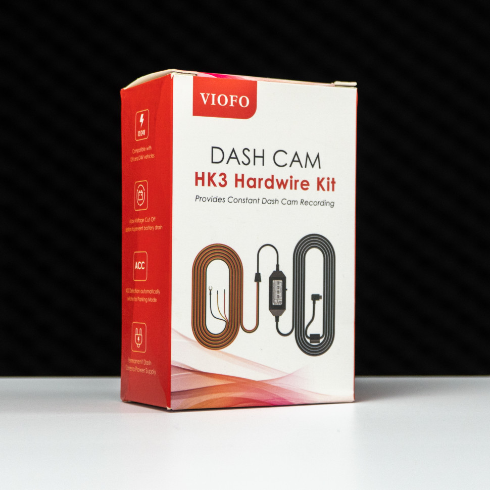 Кабель підключення паркувального режиму HK3 ACC Hardware Kit для VIOFO A119 V3 / 129 Duo / A129 Plus Duo / A129 Pro Duo