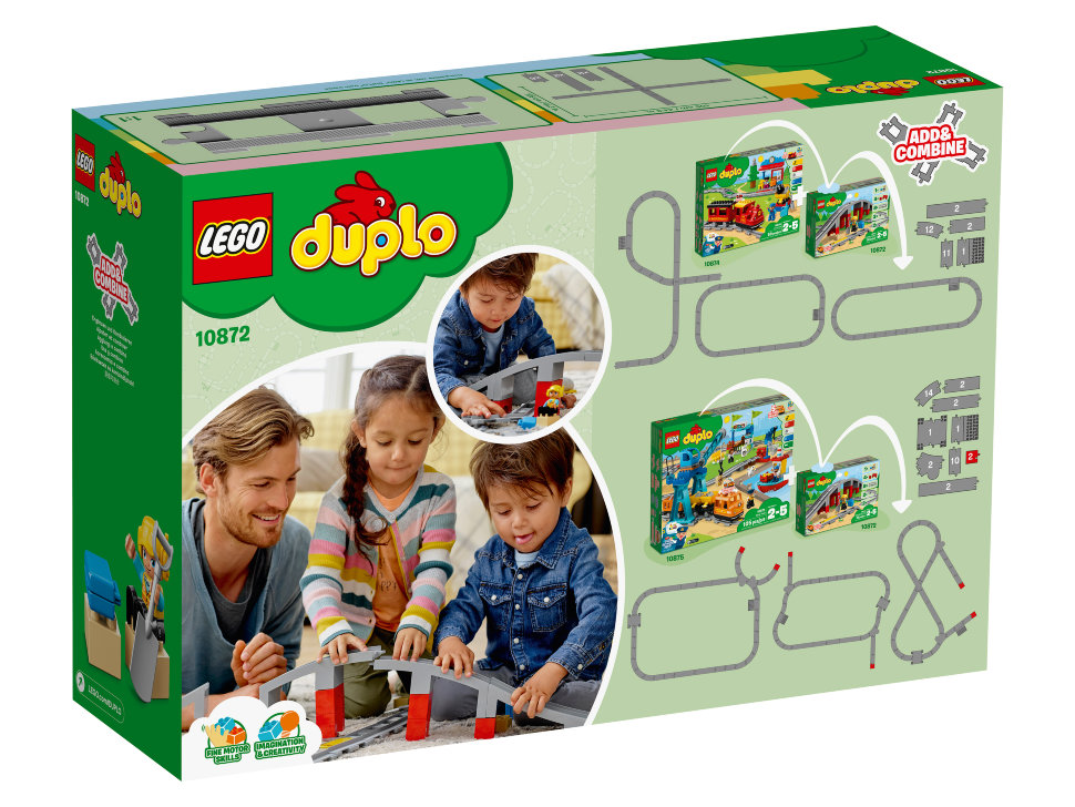 Конструктор Lego Duplo: залізничний міст (10872)