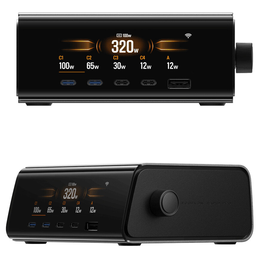 Зарядний пристрій EcoFLow RAPID Pro 300W (EF-STATION320W-EU)