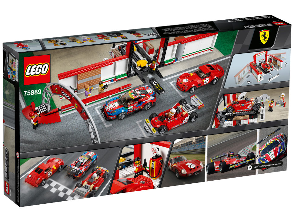 Конструктор Lego Speed Champions: гараж Ferrari (75889)