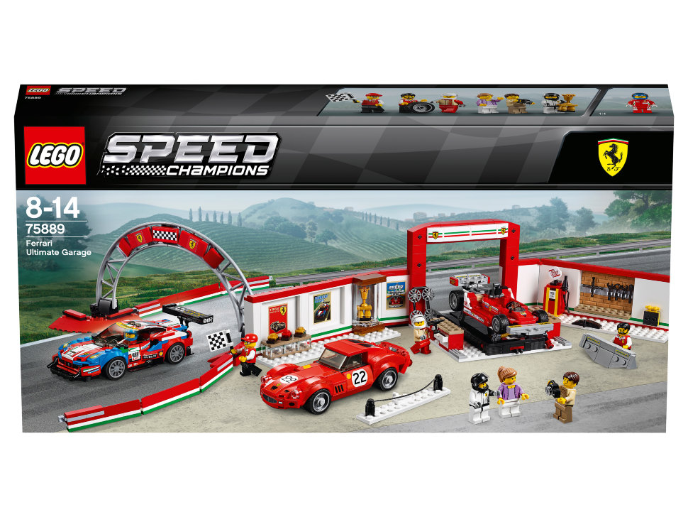Конструктор Lego Speed Champions: гараж Ferrari (75889)