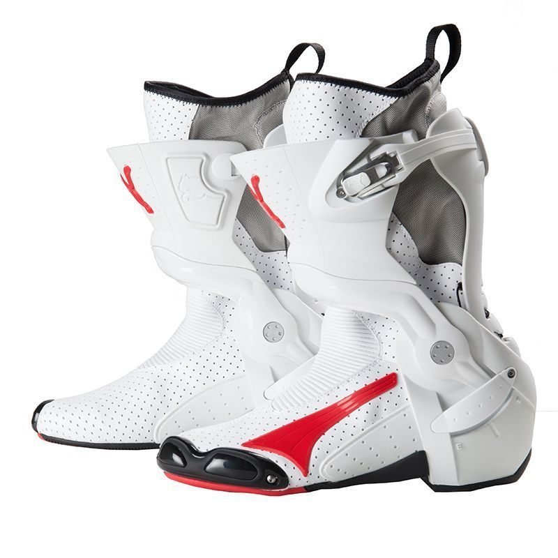 Мотоботы Puma 1000 V3 White-High risk red