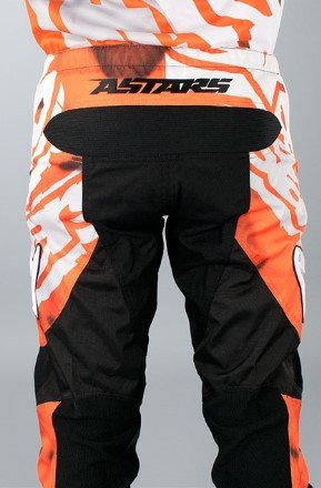 Мотоштаны Alpinestars Racer Orange/Black