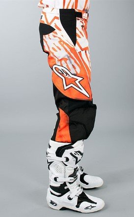 Мотоштаны Alpinestars Racer Orange/Black