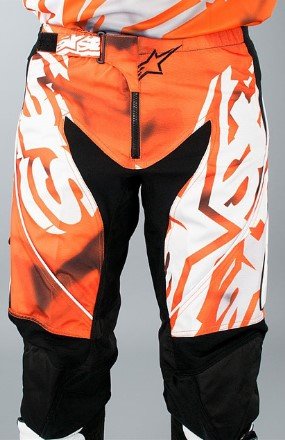 Мотоштаны Alpinestars Racer Orange/Black