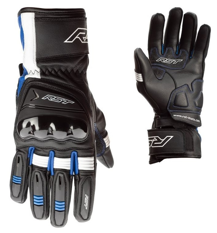 Мотоперчатки RST Pilot CE Mens Glove Black/Blue/White