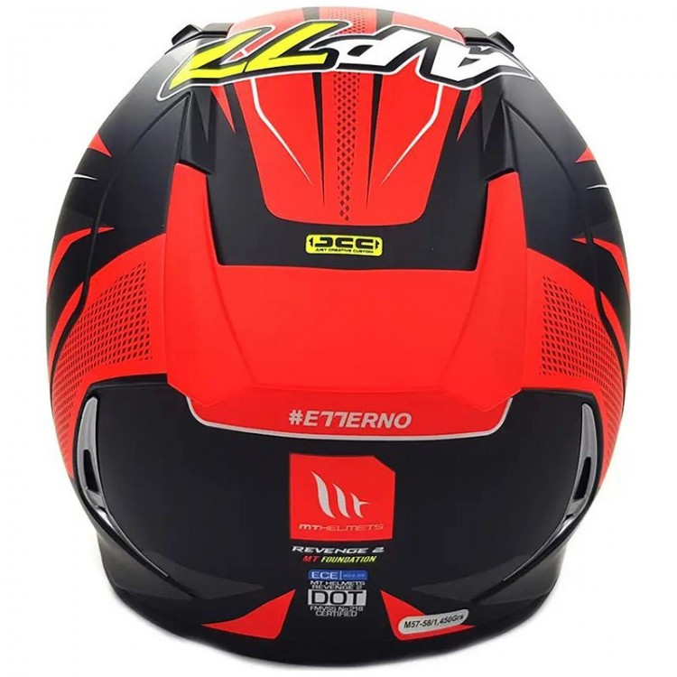 Мотошлем MT Helmets Revenge 2 Foundation Black Mat