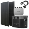 Комплект EcoFlow PowerStream – мікроінвертор 800W + Delta Max 2000 + 2 x 400W сонячні панелі.