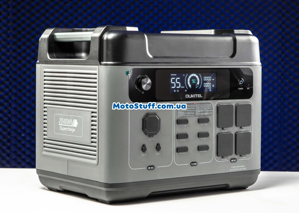 Зарядная станция Oukitel P2001 PLUS (2048 Вт·ч / 2400 Вт)