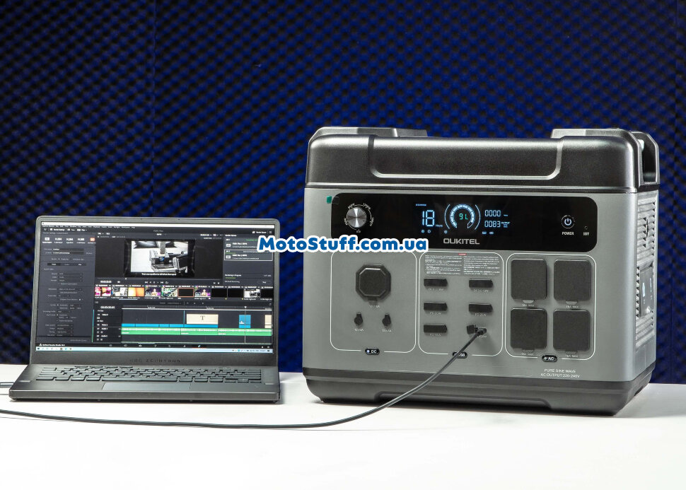 Зарядная станция Oukitel P2001 PLUS (2048 Вт·ч / 2400 Вт)