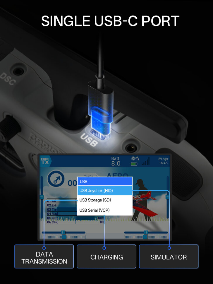 Пульт керування для FPV RadioMaster TX15 (M2, ELRS, FCC)