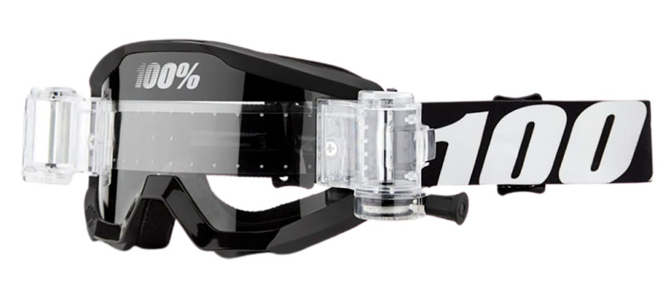 Мото окуляри 100% Strata Mud Outlaw Roll-Off Clear Lens (50420-233-02)