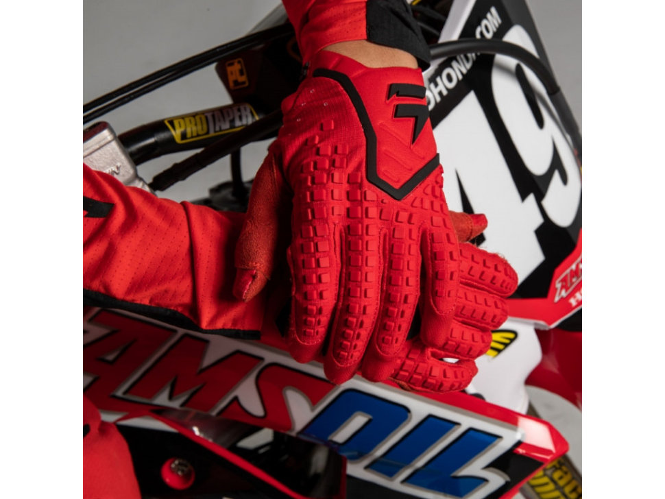 Мотоперчатки Shift 3Lack Pro Glove Red