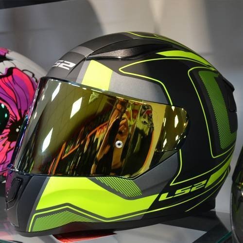 Візор LS2 для шолома FF353 /FF320 Gold (00-00235624)