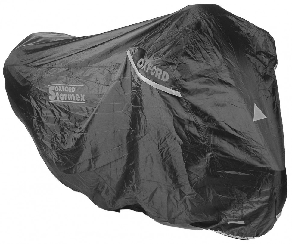 Моточехол Oxford Stormex S Black/Silver (OF142)