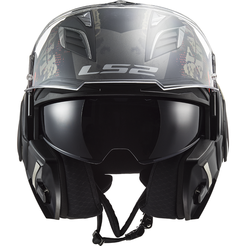 Мотошлем LS2 FF900 Valiant II Gripper Matt Antique Gold