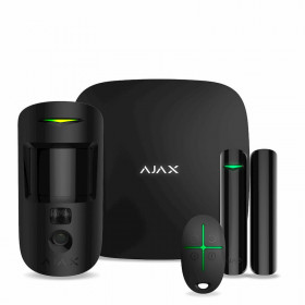 Комплект сигнализации Ajax StarterKit Cam Plus Black