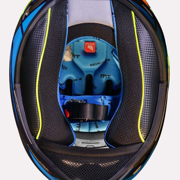 Мотошлем MT Helmets Revenge 2 Scalpel Blue